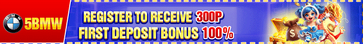5BMW register to receive 300P first deposit bonus banner