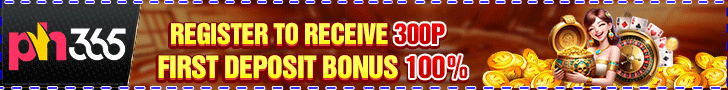 PH365 register to receive 300P first deposit bonus banner